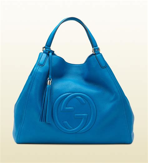 blue gucci handbags